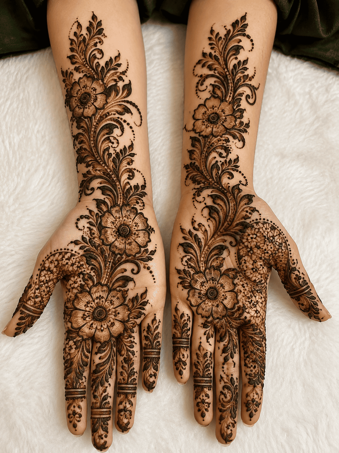 Arabic Floral Design